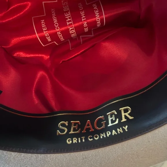 ✨ Seager x Nikki Lane Western Hat – Size 7 1/4 ✨ ✨ Seager x Nikki Lane Western Hat – Size 7 1/4 ✨ main image 4